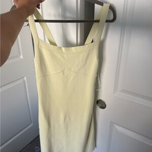 Zara Yellow Mini Dress